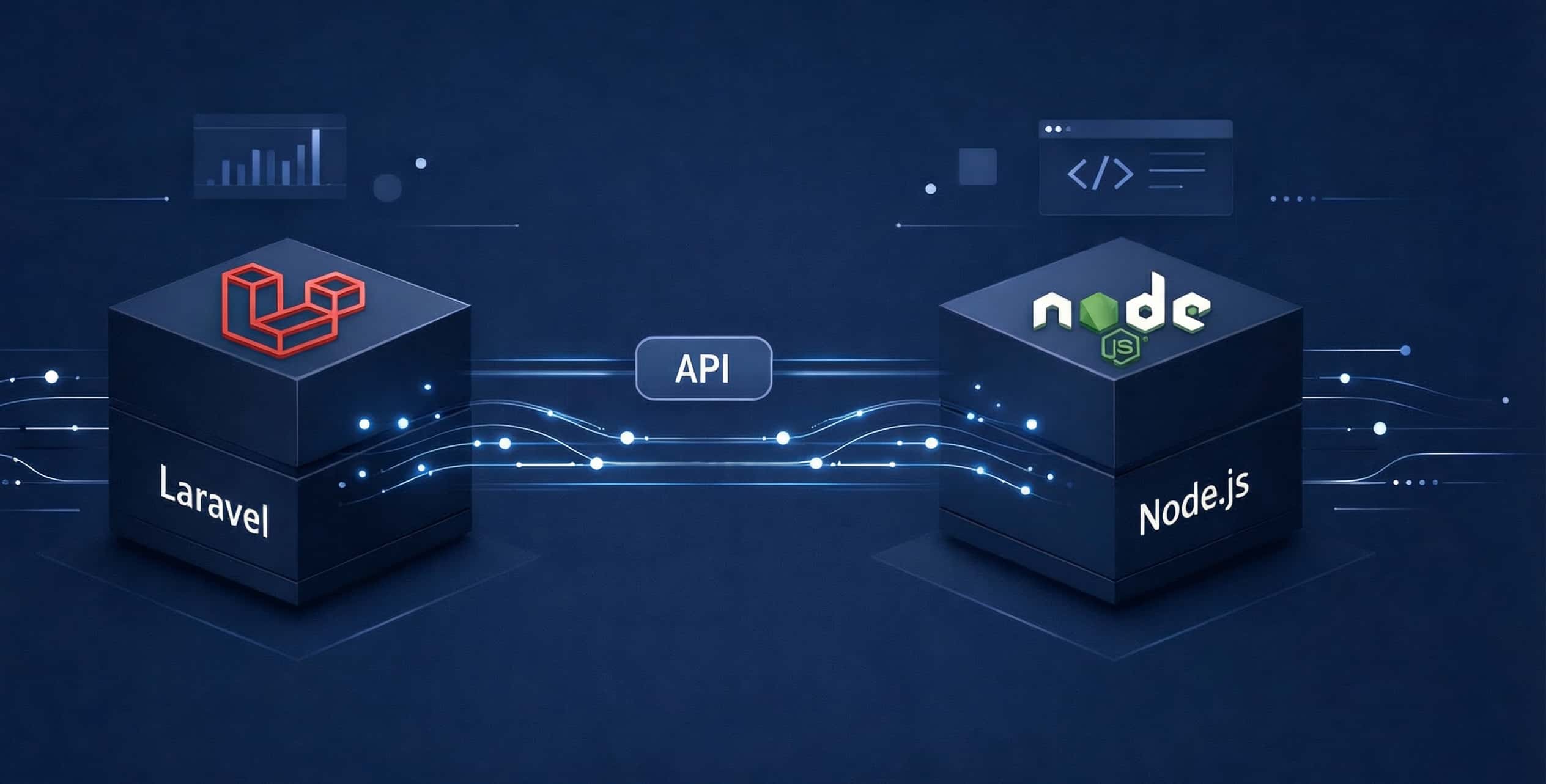 Laravel vs Node.js: Choosing the Right Backend for Your Web App